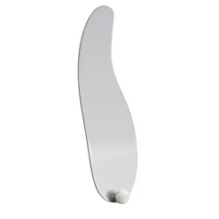 Secolo 1931 Glass And Calacatta Marble Floor Mirror