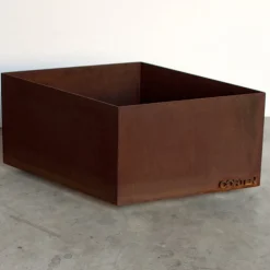 Marco Gaviraghi Calloni 89,1 Portavaso in acciaio corten