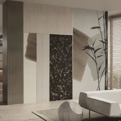 Glamora Al primo incontro Beige Wallpaper