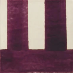 Ninefifty Alfabeto Set di 44 piastrelle bianche e viola di Margherita Rui