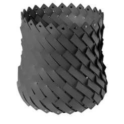 Pinetti Almeria Grigio scuro Cestino medio