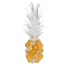 VGnewtrend Ananas piccolo in cristallo ambrato