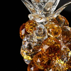 VGnewtrend Ananas piccolo in cristallo ambrato