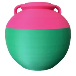 Pop Pot Anfora Big Numa XXL Bicolore Verde e Fucsia