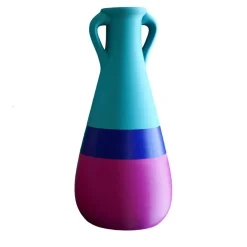 Pop Pot Anfora Cornelia XXL blu fucsia e azzurra