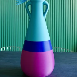 Pop Pot Anfora Cornelia XXL blu fucsia e azzurra