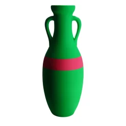 Pop Pot Anfora Giulio Cesare XL verde e fucsia