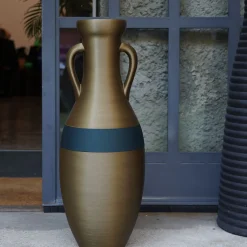 Pop Pot Anfora Giulio Cesare XXL in bronzo e nero