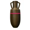 Pop Pot Anfora Ottaviano XL in bronzo e fucsia