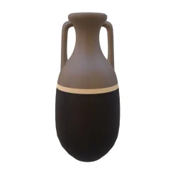 Pop Pot Anfora Teodosio XL in Nero Latte e Bronzo