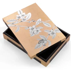 Casarialto Ape dell'Atelier in una scatola Sky dorata di Stefania Dei Rossi