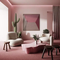 Kubel Design Arazzo multicolore Simple Forms #3