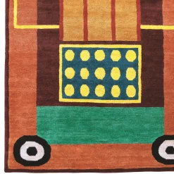 Memphis Arazzo NDP5 di Nathalie Du Pasquier - Post Design