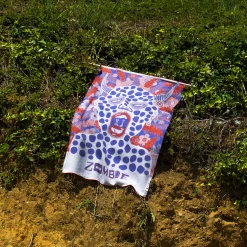 Lanificio Leo Arazzo/Coperta Zombie Multicolore in Cotone Biologico