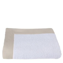 Rivolta Carmignani Asciugamano da bagno Kanapa morbido giallo e bianco