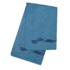 Verderoccia Asciugamano da bagno Tuffo Assisi & China Blue