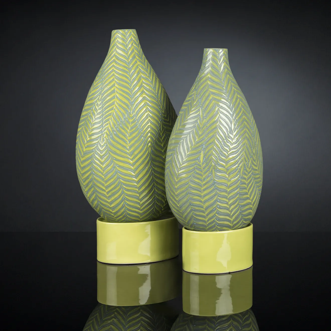 VGnewtrend Base per bottiglia alta in felce