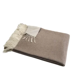 Masserano Cashmere Biella60 Coperta grigio tortora