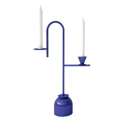 Cappellini Blue Candleholder #2 di Thomas Dariel