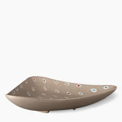 Bitossi Ceramiche Bolo Centrotavola Triangolare di Aldo Londi