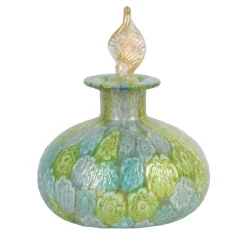 Officine di Murano 1295 Bottiglia Bottcamp Oro e Verde