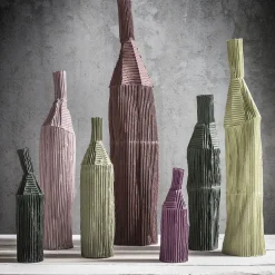 Paola Paronetto Bottiglia Decorativa Cartoccio C13/Lavanda chiaro