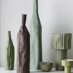 Paola Paronetto Bottiglia Decorativa Corteccia B4/Basilico