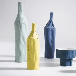 Paola Paronetto Bottiglia Decorativa LISCIA A6/Avio