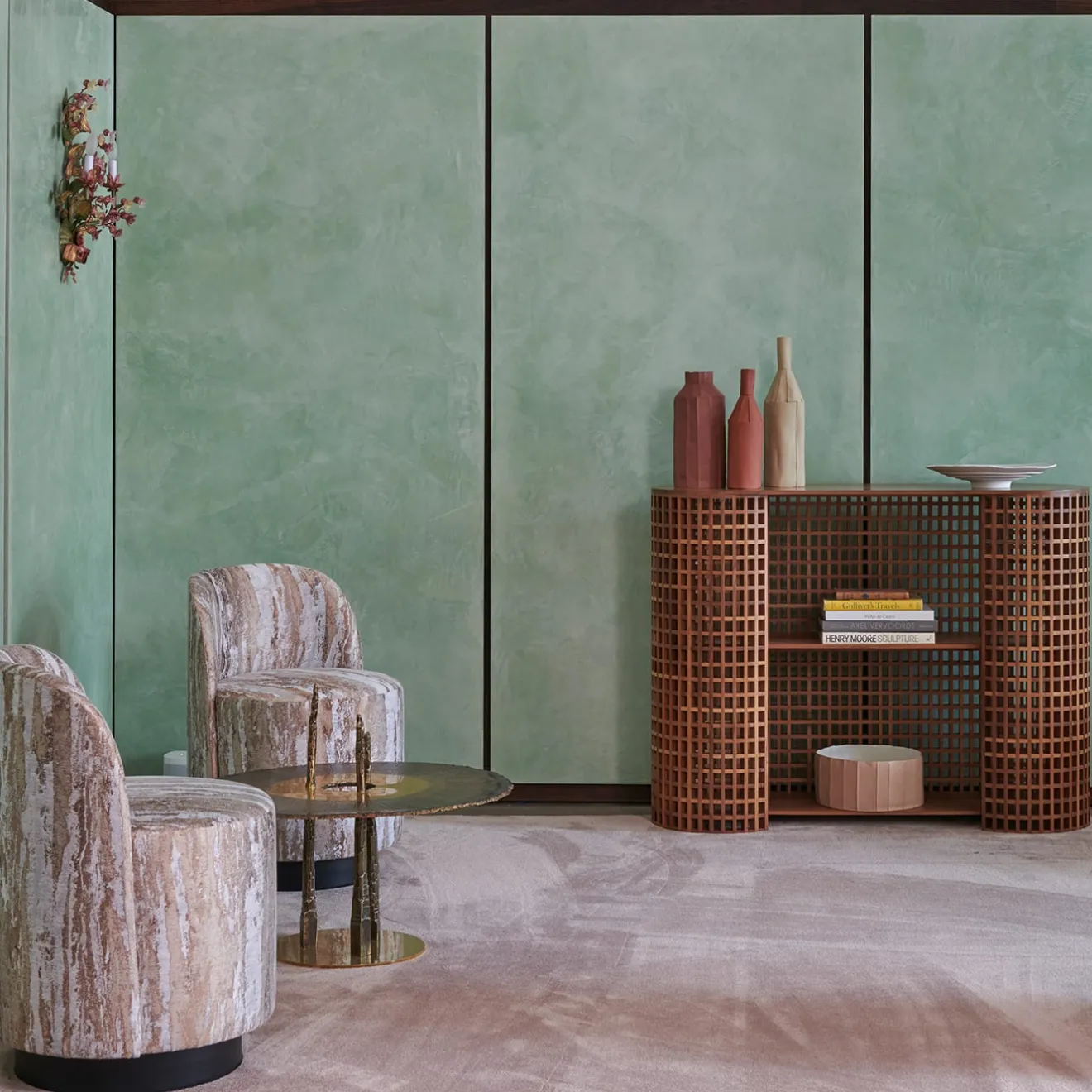 Paola Paronetto Bottiglia Decorativa Liscia B17/Sabbia Chiaro