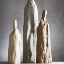 Paola Paronetto Bottiglia Decorativa LISCIA A17/Sabbia Scuro