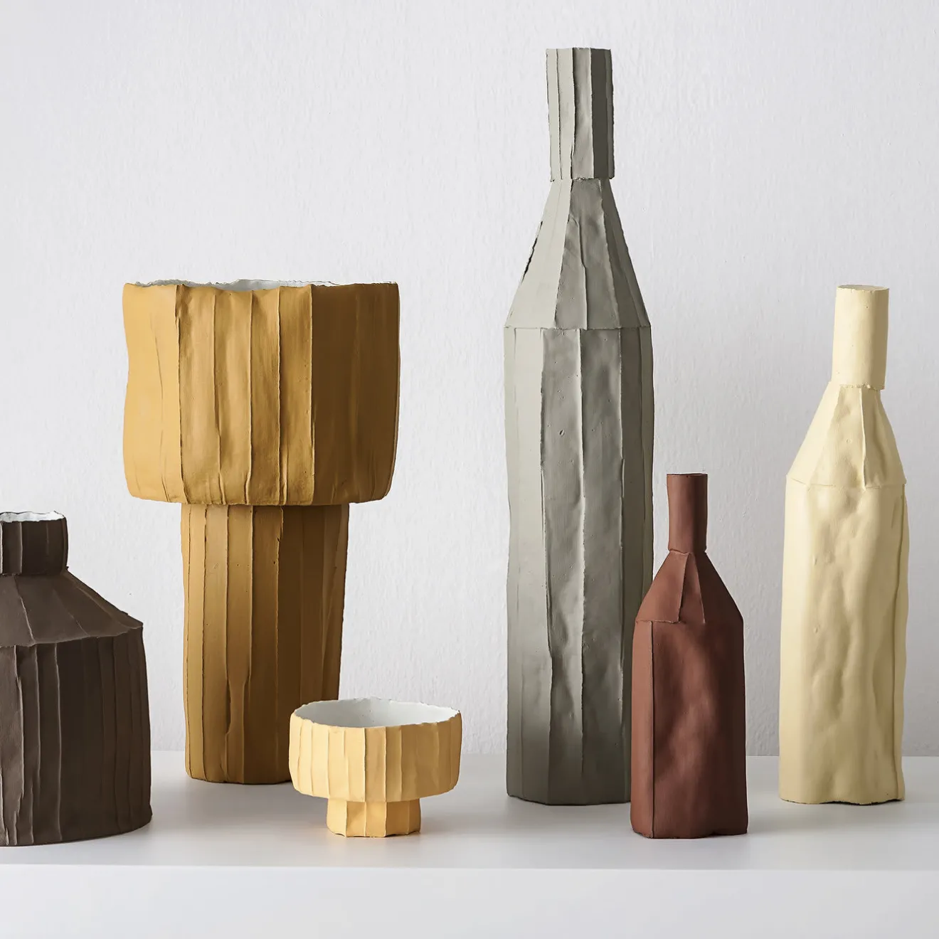 Paola Paronetto Bottiglia Decorativa LISCIA C15/Cacao