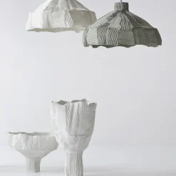 Paola Paronetto Bowl Anemone Cartoccio bianca