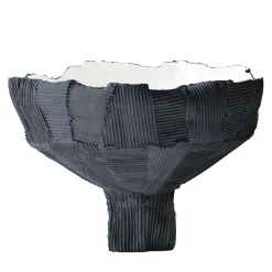 Paola Paronetto Bowl Anemone Cartoccio E18/Nero