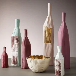 Paola Paronetto Bowl Corteccia B17/sabbia e oro