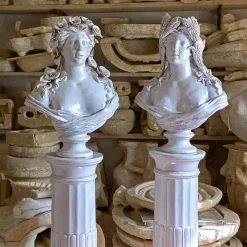 Ceramiche Ceccarelli Busto rinascimentale di primavera