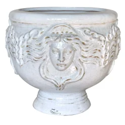 Ceramiche Ceccarelli Cachepot Medusa