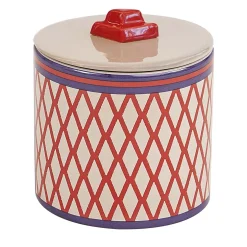 Luhdo Candela mini tesoro grigio roccia e blu notte