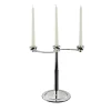Zanetto Candelabro Soffio a 3 candele in argento