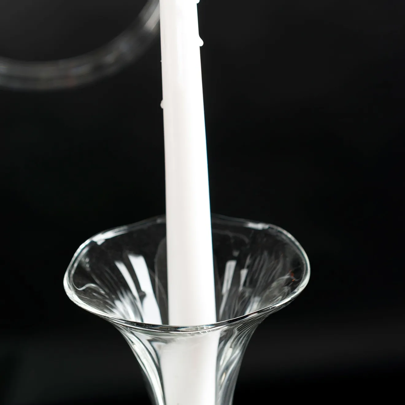 VGnewtrend Candelabro trasparente Octopus a 13 bracci