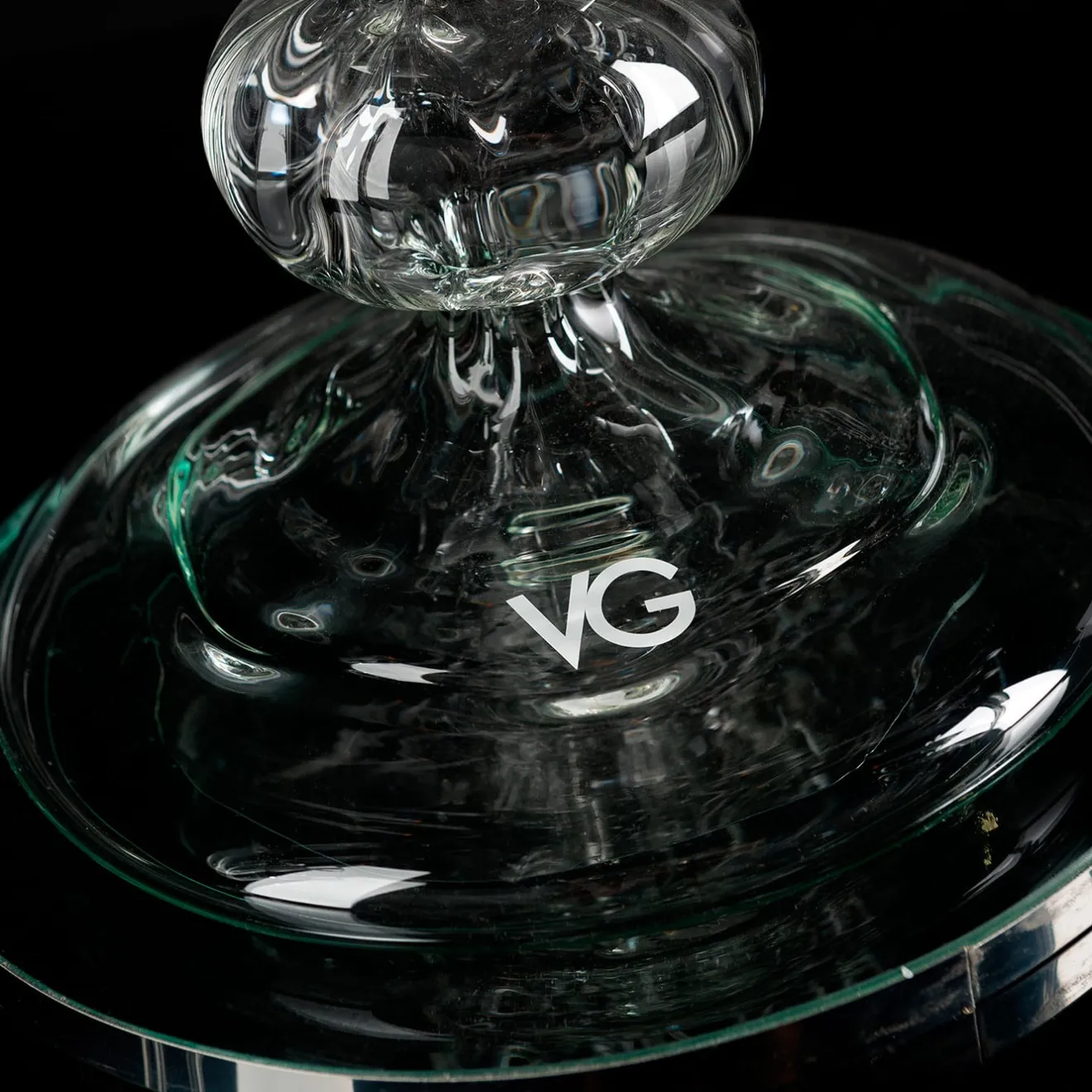 VGnewtrend Candelabro trasparente Octopus a 13 bracci