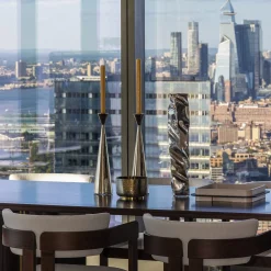 Petri Firenze Candeliere alto in ottone