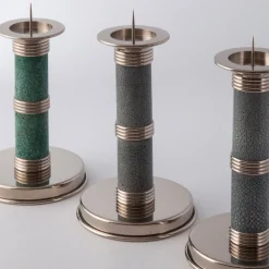 Design Center 1991 Candeliere Galucharme verde smeraldo di Nino Basso