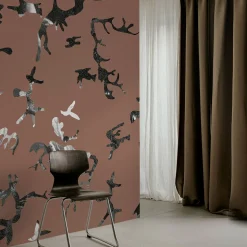 MaVoix Carta da Parati Find Me In The Dark Noce Moscata di Magnus Gjoen