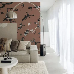 MaVoix Carta da Parati Find Me In The Dark Noce Moscata di Magnus Gjoen