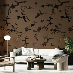 MaVoix Carta da parati Find Me in the Dark Cipria di Magnus Gjoen