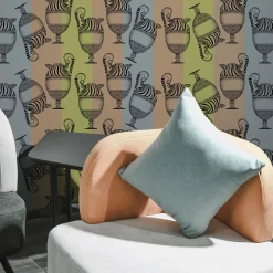 MaVoix Carta da parati Fontana Stripes