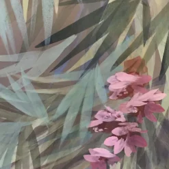 Larghevedute Carta da parati grigia per giardini