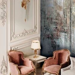 Officinarkitettura Carta da parati Grottesche con elementi architettonici multicolore