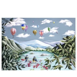 Mezzaluna Carta da parati invernale