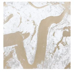 Giardini Wallcoverings Carta da parati Jazz Glam in velluto metallico oro